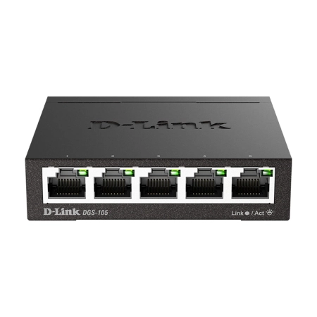 Dlink DGS-105 5-Port Gigabit Switch - Mini E1