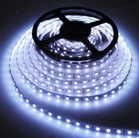 Cool White (300-SMD-5050) - 5m - 12v LED Strip - Full Roll