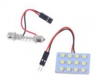 Festoon 30mm-40mm (12-SMD-3528) - White - LED Panel