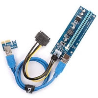 PCI-E 16x to 1x - Sata Powered Riser 